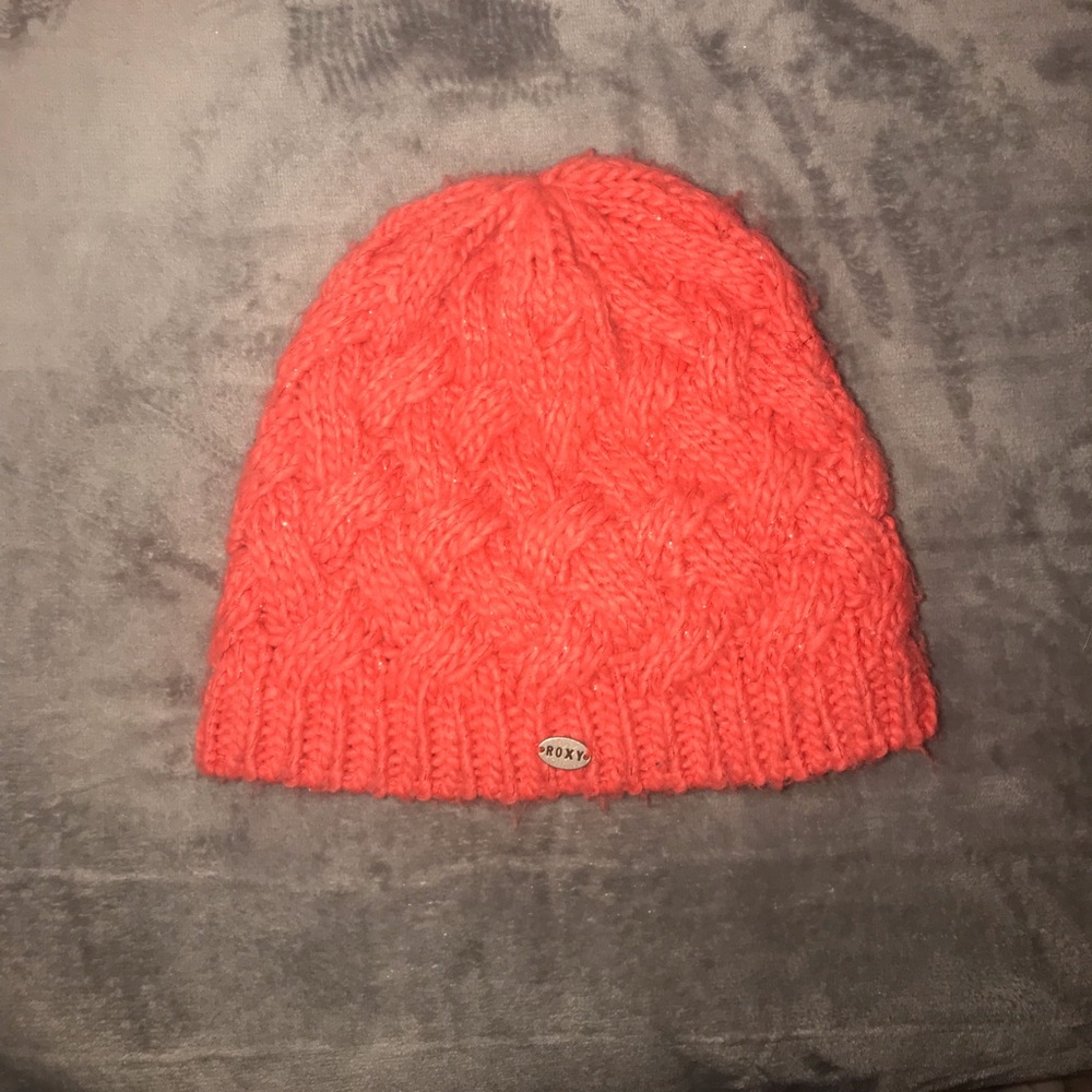 Orange Roxy hat